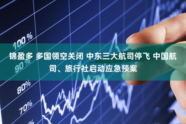 锦盈多 多国领空关闭 中东三大航司停飞 中国航司、旅行社启动应急预案