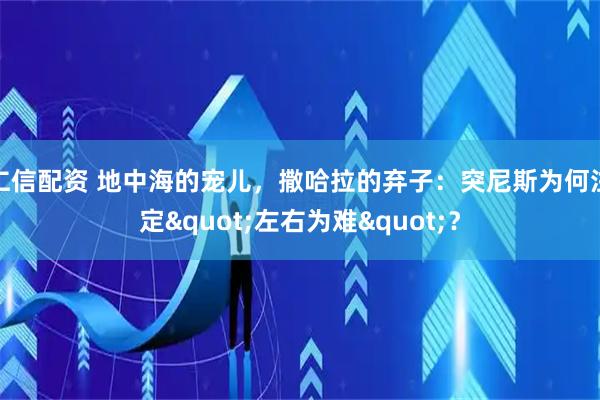 仁信配资 地中海的宠儿，撒哈拉的弃子：突尼斯为何注定"左右为难"？