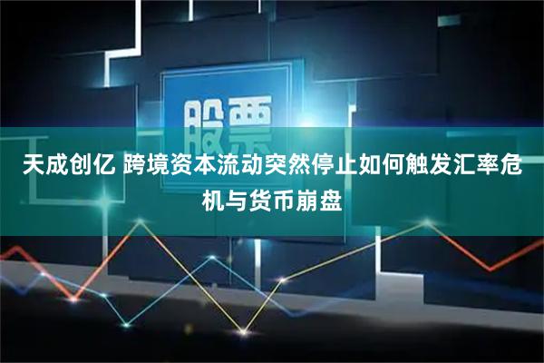 天成创亿 跨境资本流动突然停止如何触发汇率危机与货币崩盘