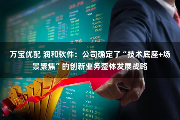万宝优配 润和软件：公司确定了“技术底座+场景聚焦”的创新业务整体发展战略