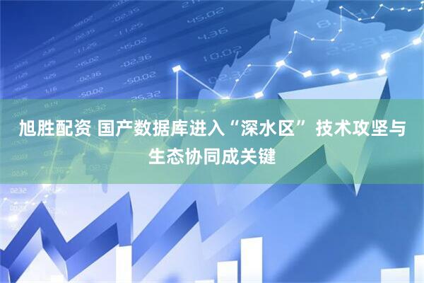 旭胜配资 国产数据库进入“深水区” 技术攻坚与生态协同成关键