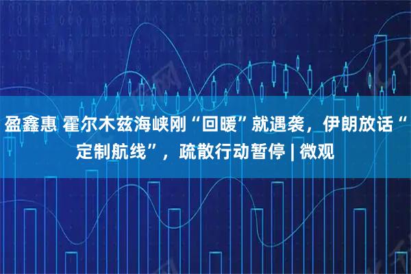 盈鑫惠 霍尔木兹海峡刚“回暖”就遇袭，伊朗放话“定制航线”，疏散行动暂停 | 微观